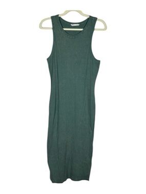 NWOT Double Zero Teal Tank Midi Dress- L